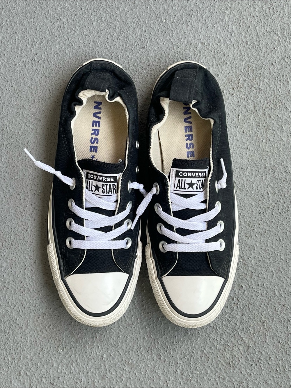 Converse Women's Chuck Taylor All Star Low Top Sneakers - Black/White